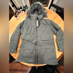 LL Bean Men’s Heavy Parka Grey